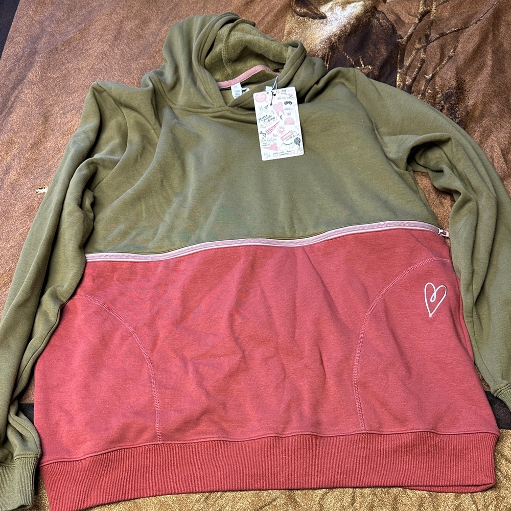 Latched mama trailblazer nursing hoodie